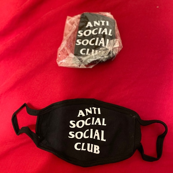Anti Social Social Club Other - Authentic Anti Social Social Club FaceMask